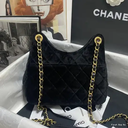 First Bag Ru CHANEL SMALL HOBO HANDBAG 0625
